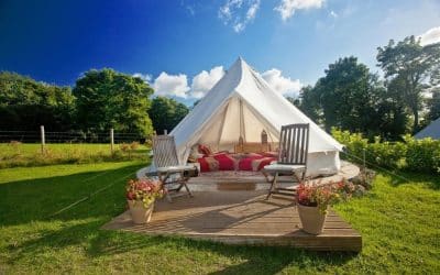 Elevate Your Glamping with These Luxury Bell Tents