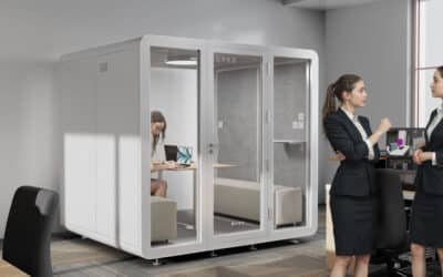 Cultivating Focus in Modern Workspaces: A Case Study with Miramar Tents’ Soundproof Office Pods